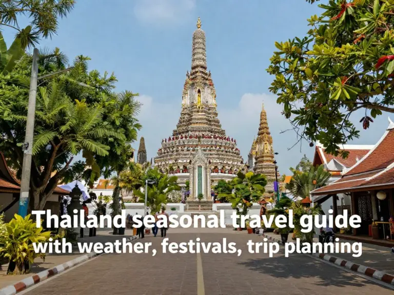 Best Time to Visit Thailand: A Seasonal Guide to Weather, Festivals, and Travel Planning