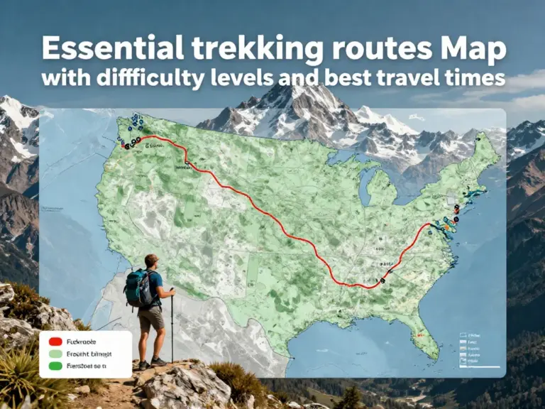 Essential Trekking Routes, Difficulty Levels, and Best Times to Visit