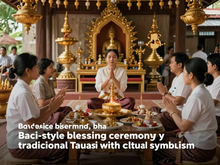 The Baci-like Blessings and Traditional Ceremonies in Isaan: A Complete Guide to Local Rituals and Their Cultural Meaning