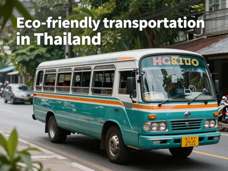 Eco-Friendly Ways to Get Around Thailand Without Harming the Environment