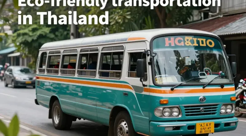 Eco-Friendly Ways to Get Around Thailand Without Harming the Environment