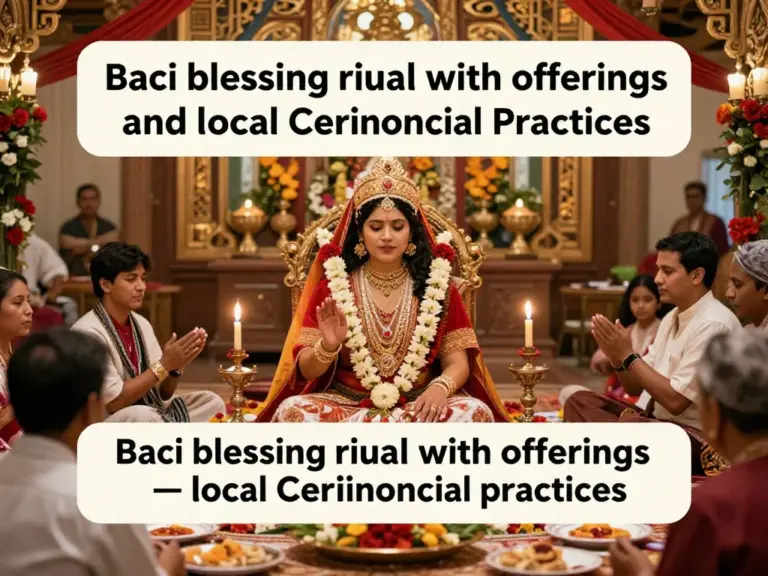 How Baci Blessings Are Performed: Ritual Steps, Offerings, and Local Practices
