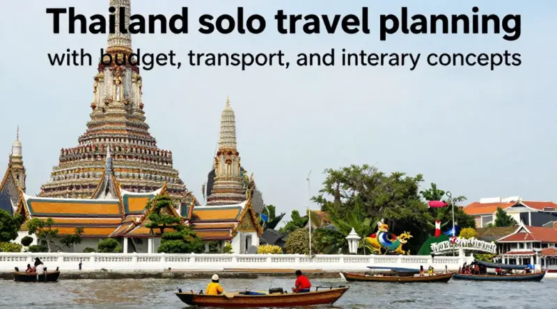 How to Plan Your Thailand Solo Trip: Budget, Transport, and Itinerary