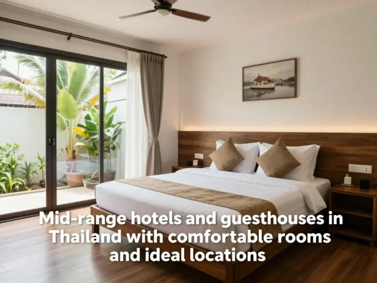 Mid-Range Hotels and Guesthouses in Thailand: Comfort, Value, and Ideal Locations