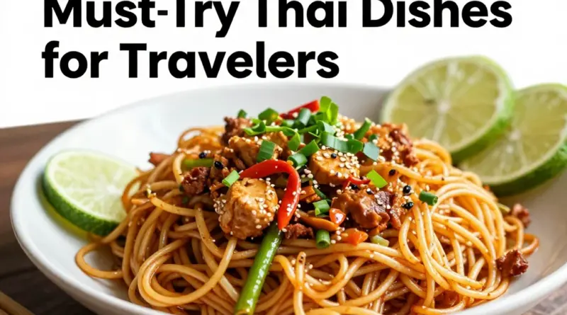 Must-Try Thai Dishes Every Traveler Should Know Before Visiting Thailand