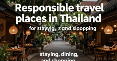Responsible Places to Stay, Eat, and Shop During Your Thailand Trip