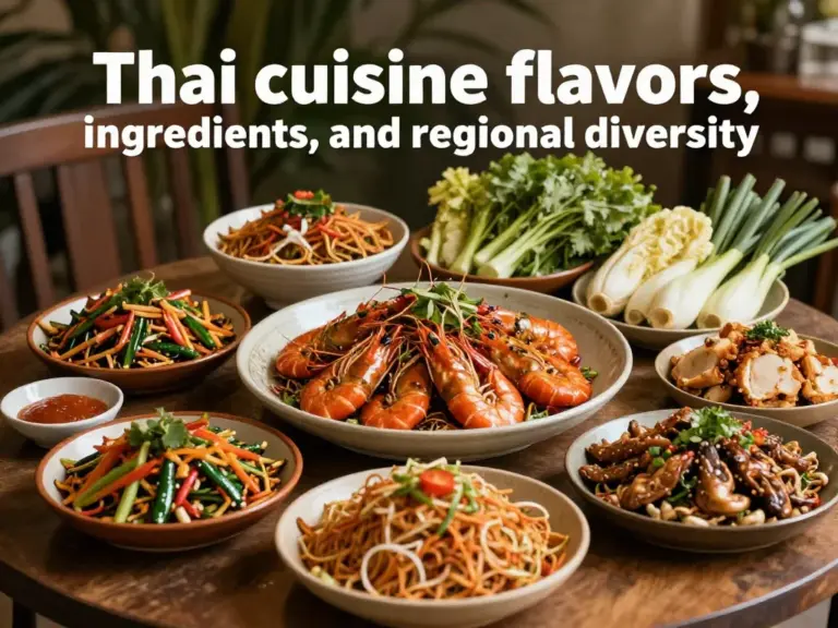 What Makes Thai Cuisine So Unique? Exploring the Flavors, Ingredients, and Regional Differences