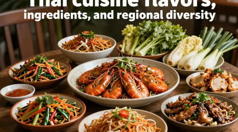What Makes Thai Cuisine So Unique? Exploring the Flavors, Ingredients, and Regional Differences