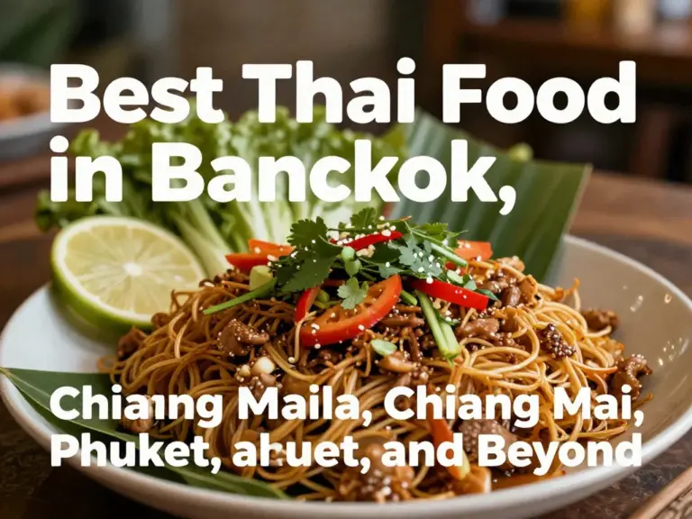 Where to Find the Best Thai Food in Bangkok, Chiang Mai, Phuket, and Beyond