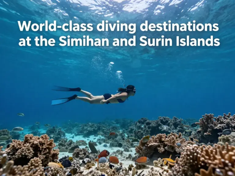 Why the Similan and Surin Islands Are World-Class Diving Destinations
