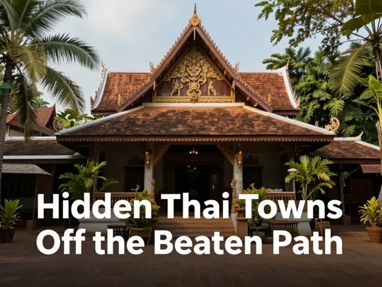 Hidden Towns in Thailand: Off-the-Beaten-Path Destinations You Need to Explore