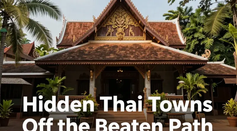Hidden Towns in Thailand: Off-the-Beaten-Path Destinations You Need to Explore