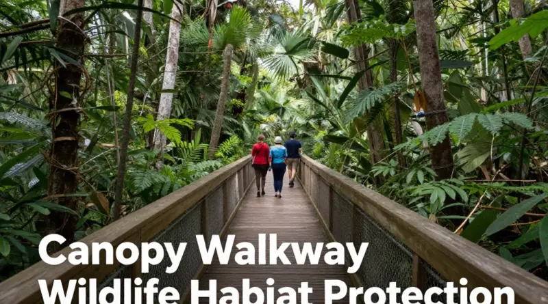 How Canopy Walkways Support Wildlife Protection and Habitat Preservation