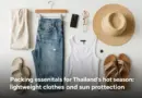 How to Pack for Thailand’s Hot Season: Lightweight Clothes, Sun Protection, and Essentials