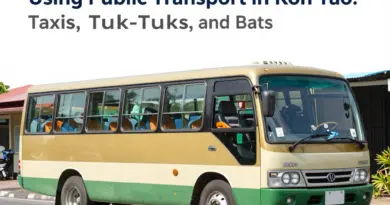 How to Use Public Transport in Koh Tao: Taxis, Tuk-Tuks and Buses