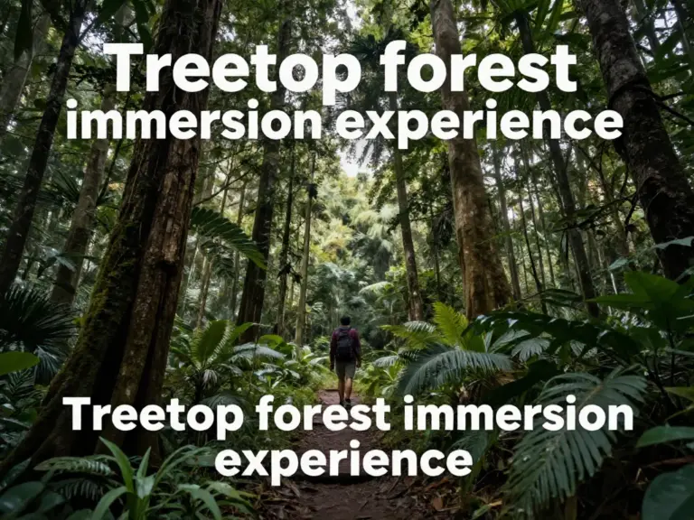 Immersion Stays in the Treetop Forest: What Visitors Can Expect