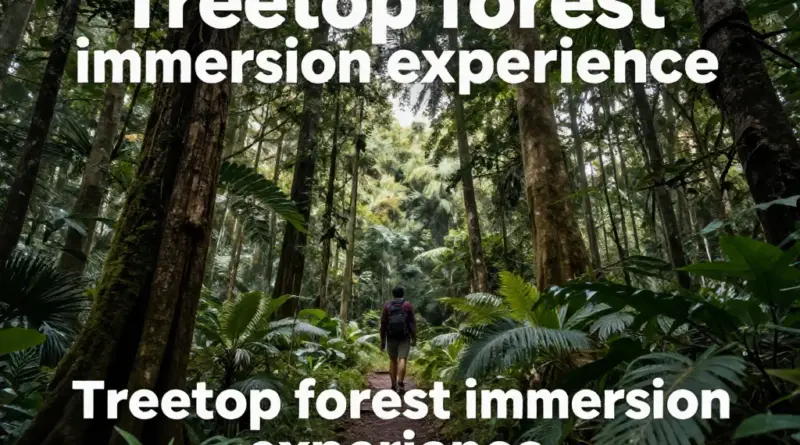 Immersion Stays in the Treetop Forest: What Visitors Can Expect