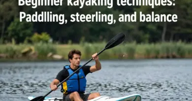 Kayaking Techniques for Beginners: Paddling, Steering, and Staying Balanced