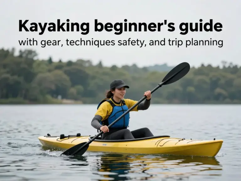 Kayaking: The Ultimate Beginner’s Guide to Gear, Techniques, Safety, and Choosing the Best Trips