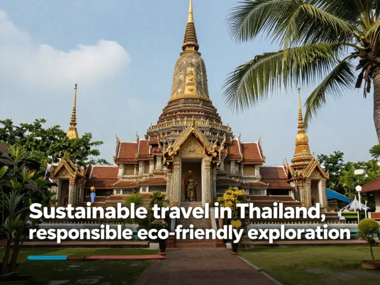 Sustainable Travel in Thailand: How to Minimize Your Impact and Explore Responsibly