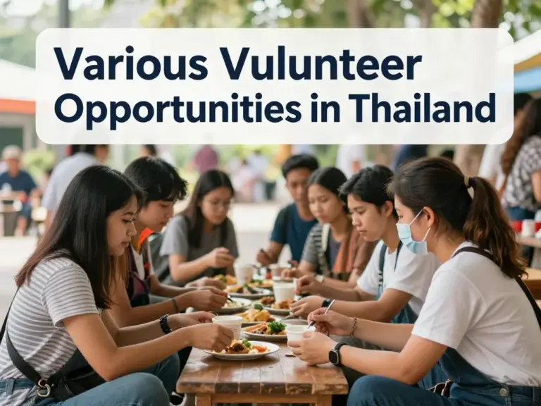 Types of Volunteering Opportunities in Thailand You Can Join