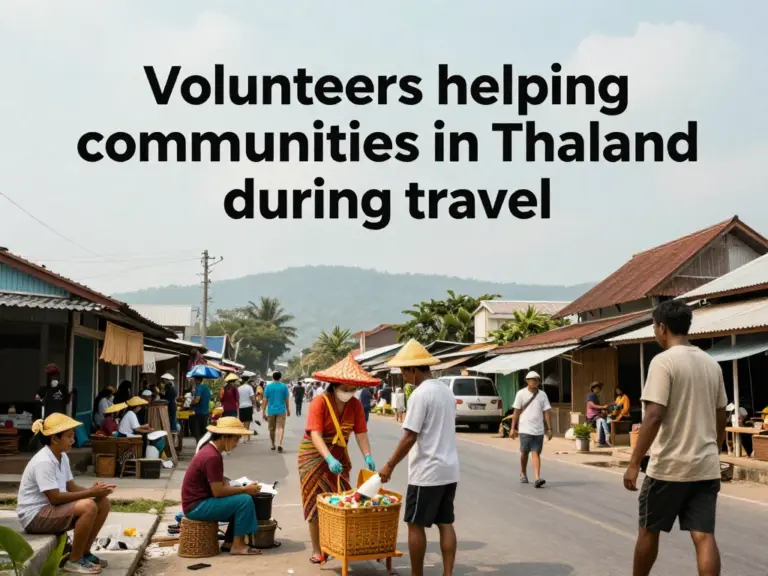 Volunteering Opportunities in Thailand: How to Give Back During Your Travels