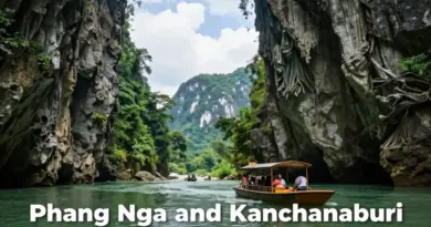 What Makes Phang Nga and Kanchanaburi Ideal for Caving and River Adventures?