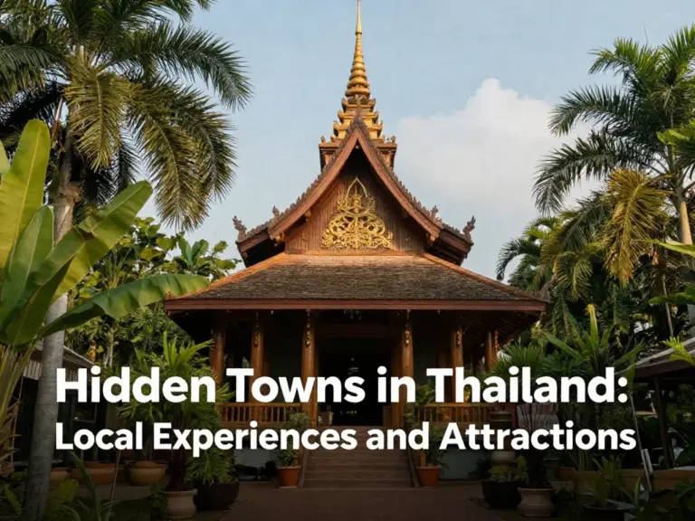 What to Do in Thailand’s Hidden Towns: Local Experiences, Attractions, and Activities