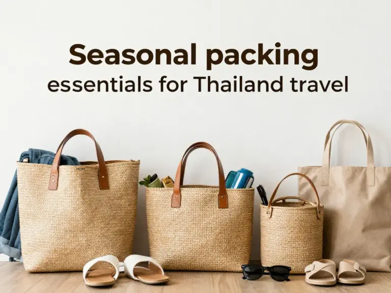 What to Pack for Thailand: The Ultimate Seasonal Packing Guide