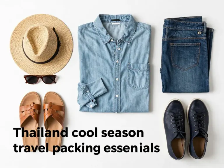 What to Pack for Thailand’s Cool Season: Layering Tips, Comfortable Footwear, and Evening Essentials