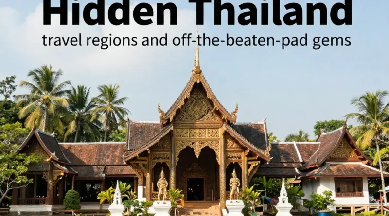 Where to Find Off-the-Beaten-Path Thailand Gems: Regions and Best Areas to Explore