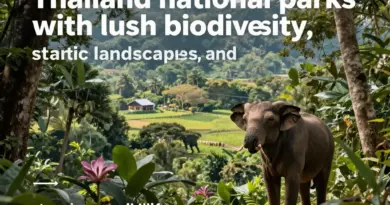 Why Visit Thailand’s National Parks? Discover Biodiversity, Scenic Landscapes, and Unique Wildlife