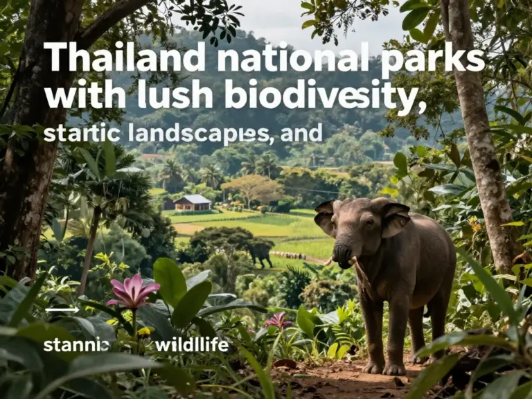 Why Visit Thailand’s National Parks? Discover Biodiversity, Scenic Landscapes, and Unique Wildlife