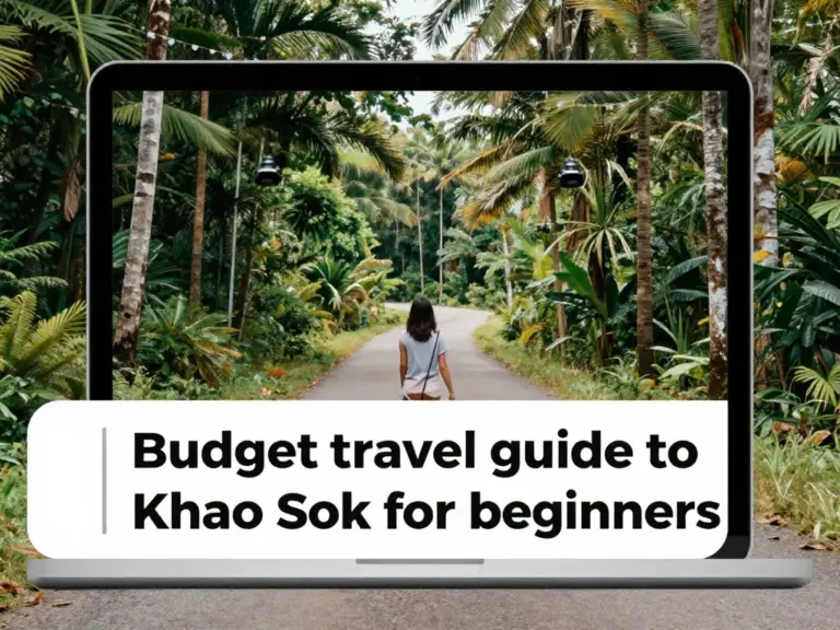 A Beginner’s Guide to Exploring Khao Sok on a Budget