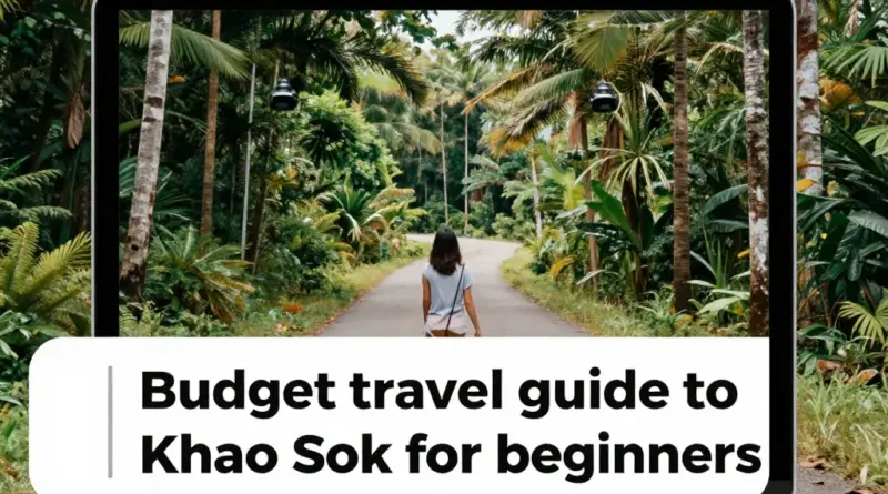 A Beginner’s Guide to Exploring Khao Sok on a Budget