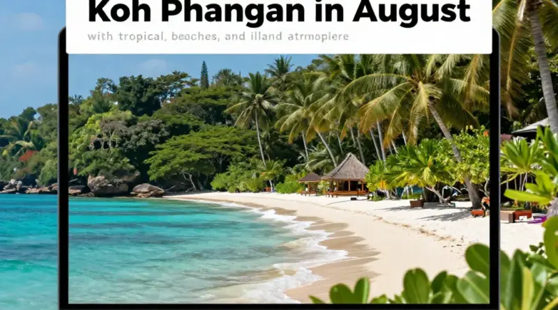 Best Time to Visit Koh Phangan: Visiting in August