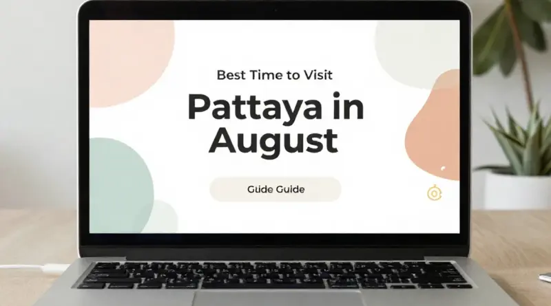 Best Time to Visit Pattaya: A Complete Guide to Visiting in August