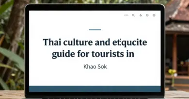 Essential Thai Culture and Etiquette Guide for Tourists in Khao Sok