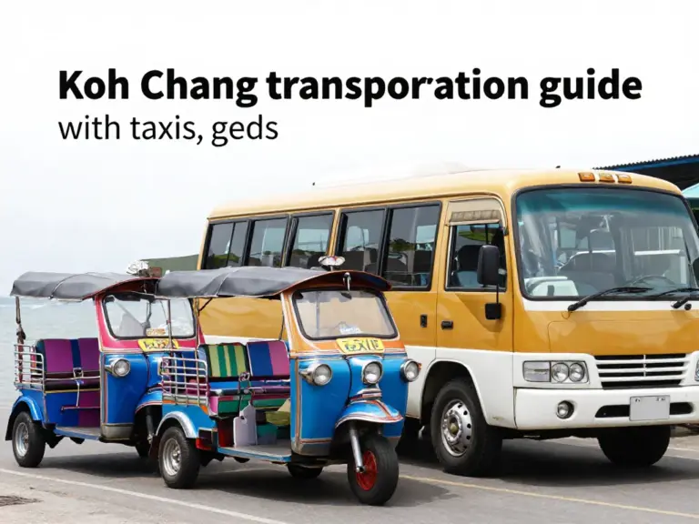 How to Get Around Koh Chang: A Practical Guide to Taxis, Tuk-Tuks, and Buses