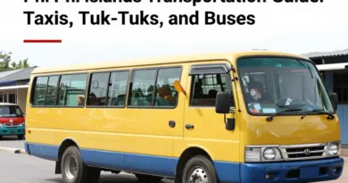 How to Get Around Phi Phi Islands: Taxis, Tuk-Tuks, and Buses