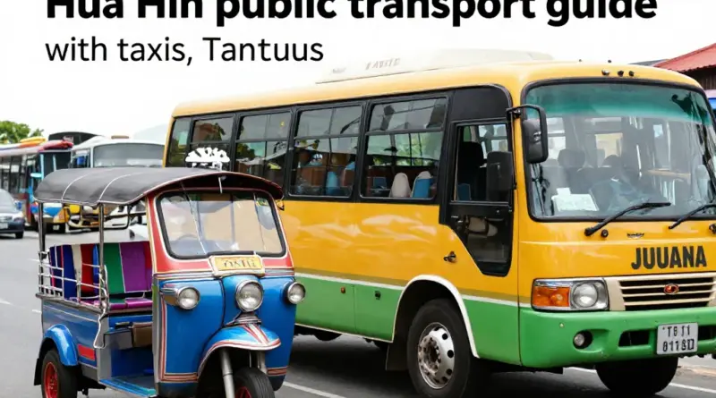 How to Use Public Transport in Hua Hin: Taxis, Tuk-Tuks, and Buses