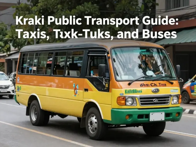 How to Use Public Transport in Krabi: Taxis, Tuk-Tuks, and Buses