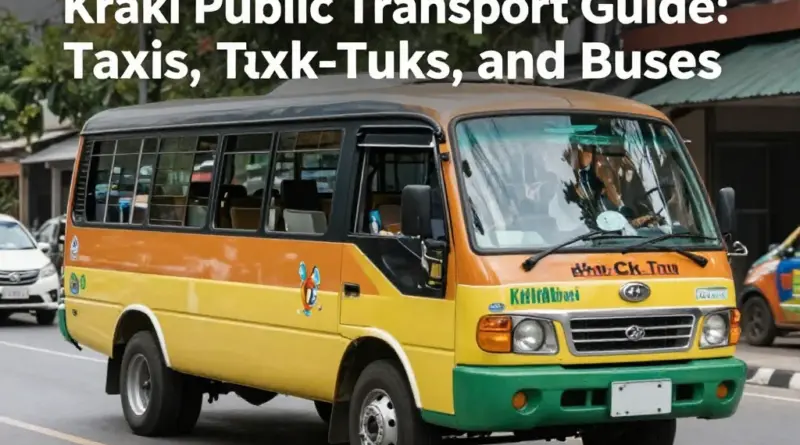 How to Use Public Transport in Krabi: Taxis, Tuk-Tuks, and Buses