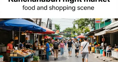 The Best Night Markets in Kanchanaburi for Food and Shopping