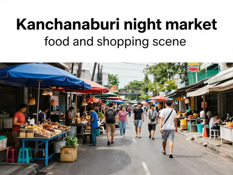 The Best Night Markets in Kanchanaburi for Food and Shopping