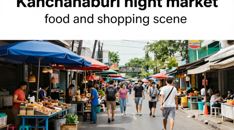 The Best Night Markets in Kanchanaburi for Food and Shopping