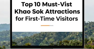 Top 10 Must-Visit Attractions in Khao Sok for First-Time Visitors