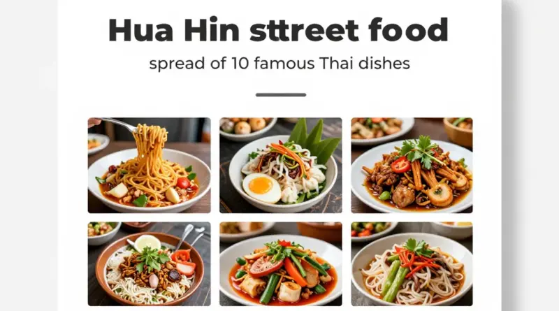 What to Eat in Hua Hin: 10 Famous Thai Dishes You Must Try