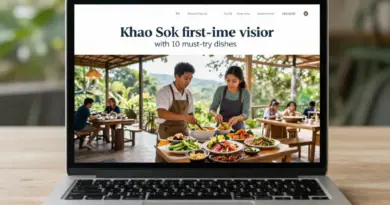 What to Eat in Khao Sok: 10 Must-Try Thai Dishes for First-Time Visitors