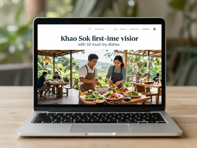What to Eat in Khao Sok: 10 Must-Try Thai Dishes for First-Time Visitors